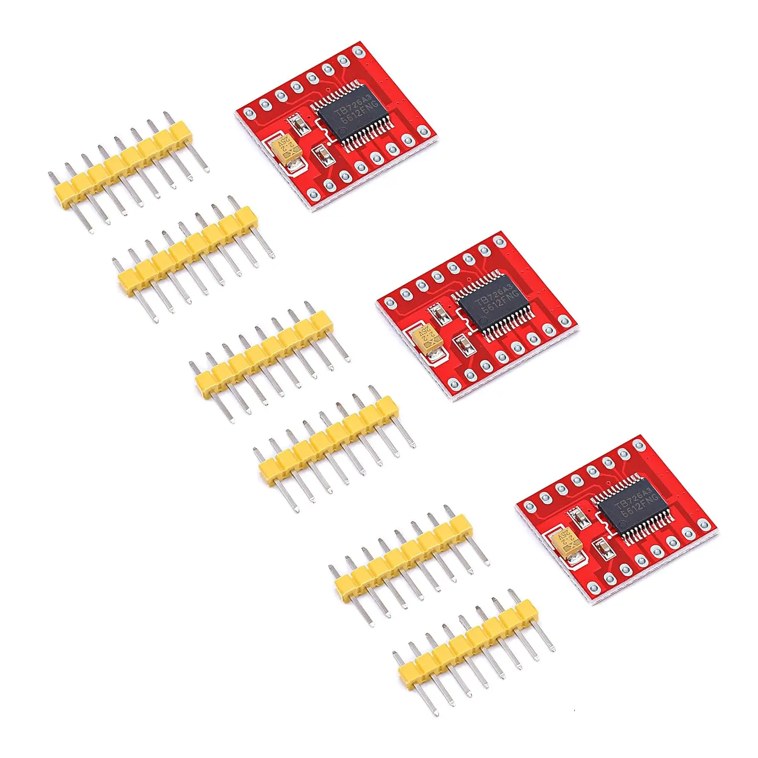 3pcs TB6612 Dual Motor Driver 1A TB6612FNG Better than L298N for Arduino