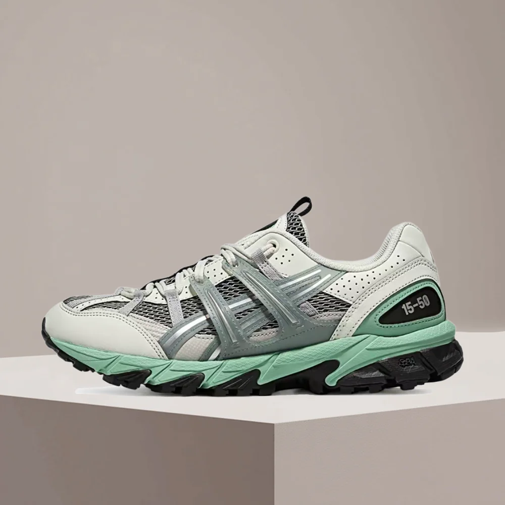 ASICS Gel-Sonoma 15-50 Low-Top Casual Shoes Gray-Blue Comfortable Breathable Cushioned Slip-Resistant Durable Fit 1203A488-302