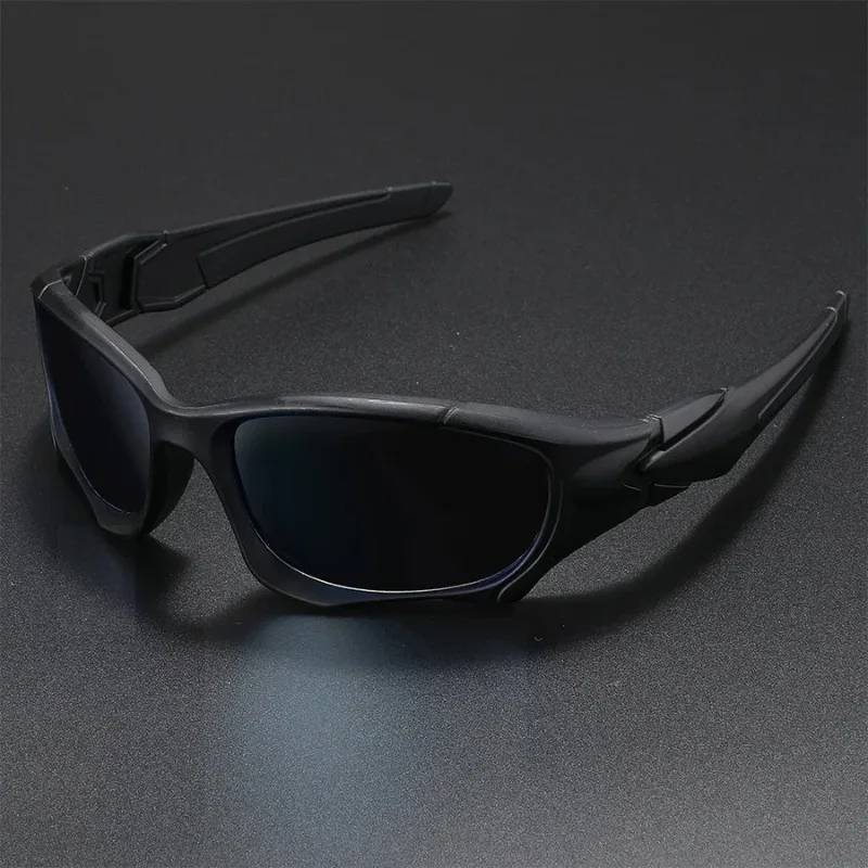 New Outdoor Sports Polarized Sunglasses Men Curve Cutting Frame Stress-Resistant Lens Shield Sun Glasses Wome Driving image 2