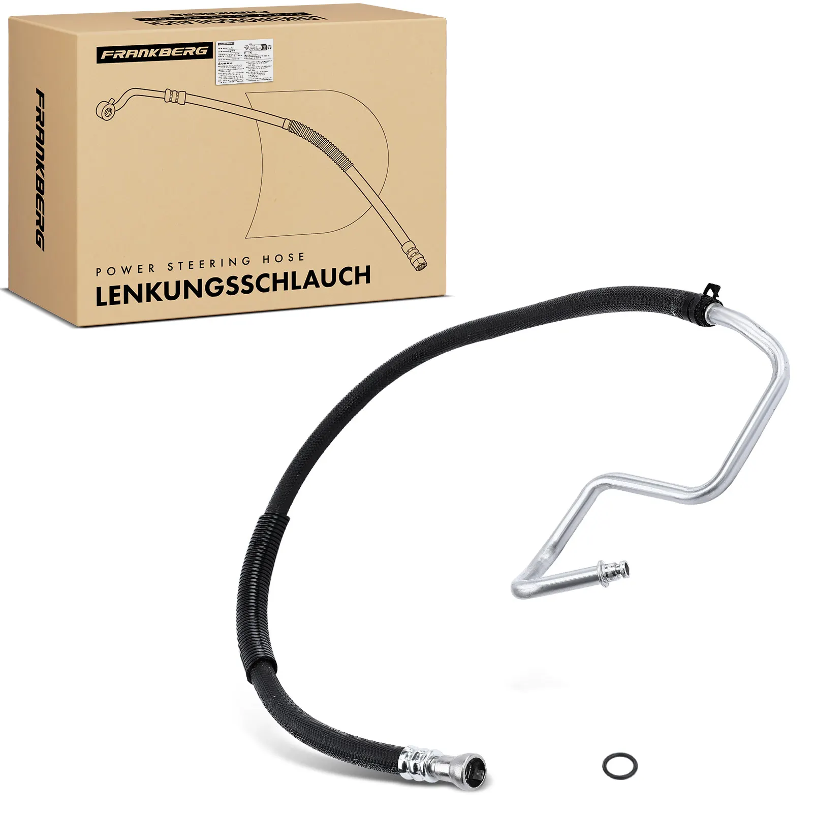 Frankberg 1x Tuyau de conteneur d'équilibrage pour Ford Focus DAW DBW Focus Tournament MT 1S413A713AA 57174 1347424 1S413A713AB 1120160