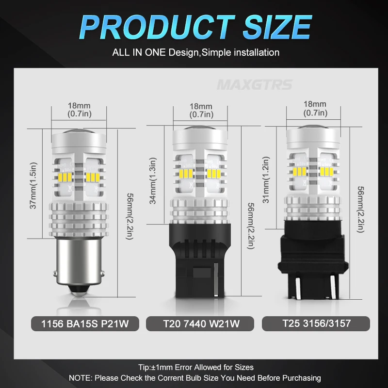 Ampoule LED pour Skoda Superb Octavia 2 FL 1156 2010 2011 2012, 1400LM, Canbus P21W 2013 BA15S, feu diurne DRL