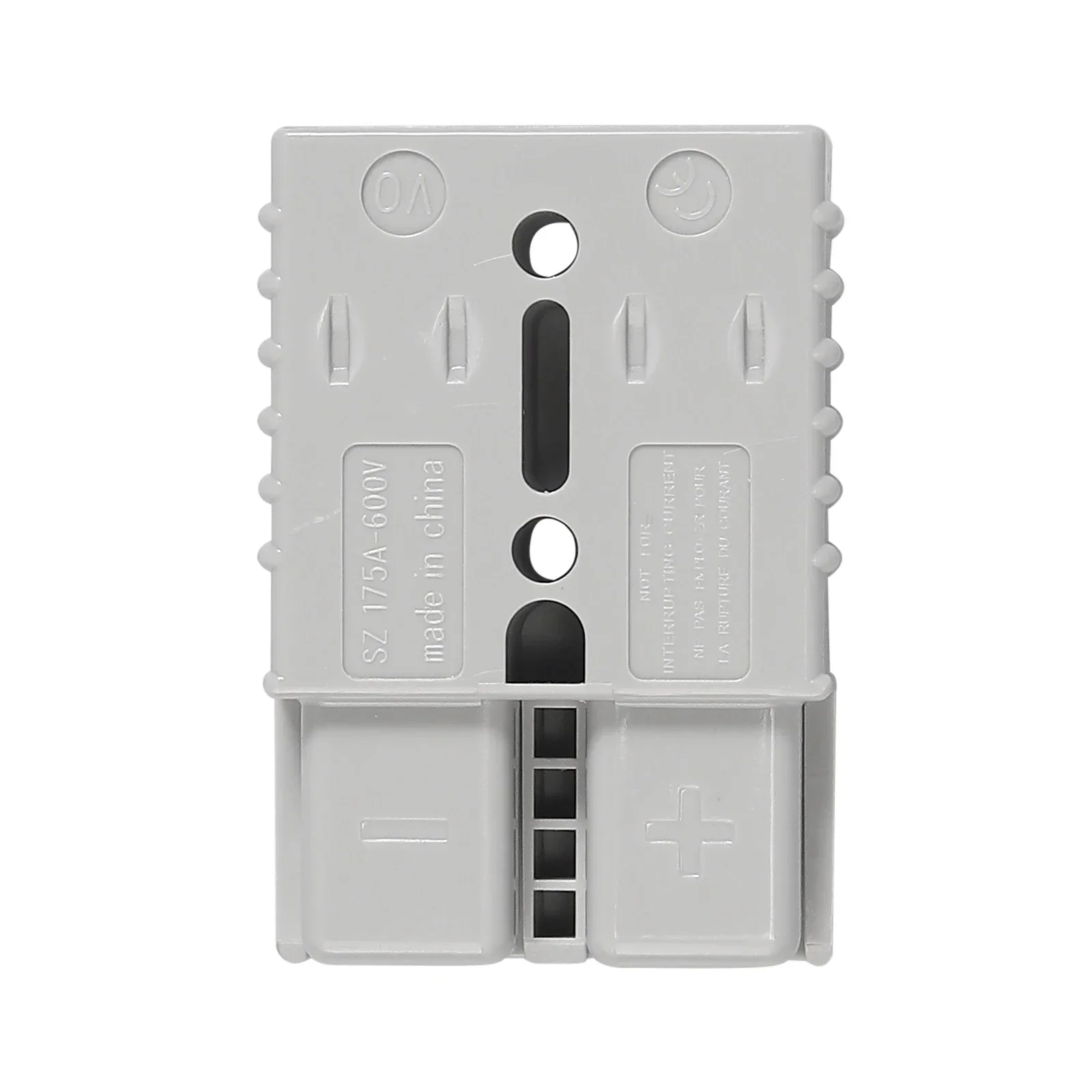 2 Pcs 350A 600V Battery Quick Connector Plug 350A Quick Connect Plug Winch Cable Connector Plug Grey