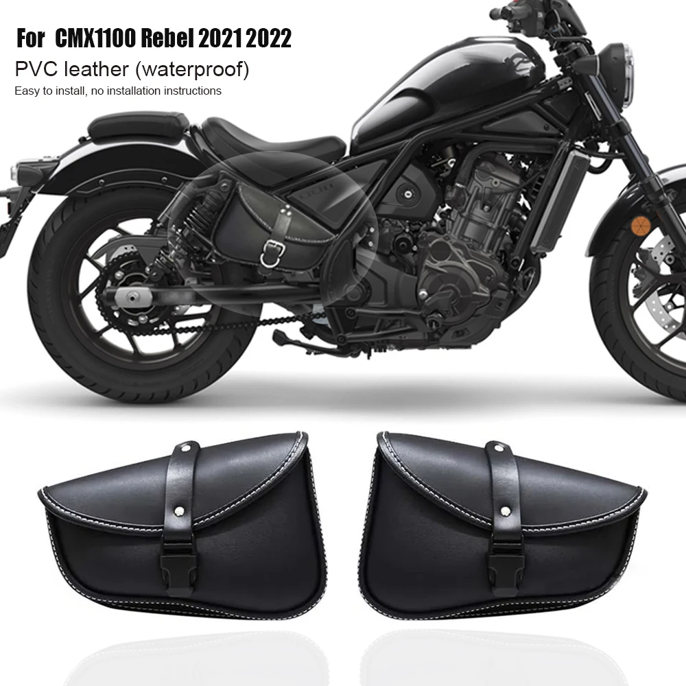 

Для CMX1100 Rebel 2021 2022, рама мотоцикла, защитные дуги, водонепроницаемая сумка, оригинальная сумка для инструментов для ремонта бампера, сумка для размещения ﻿