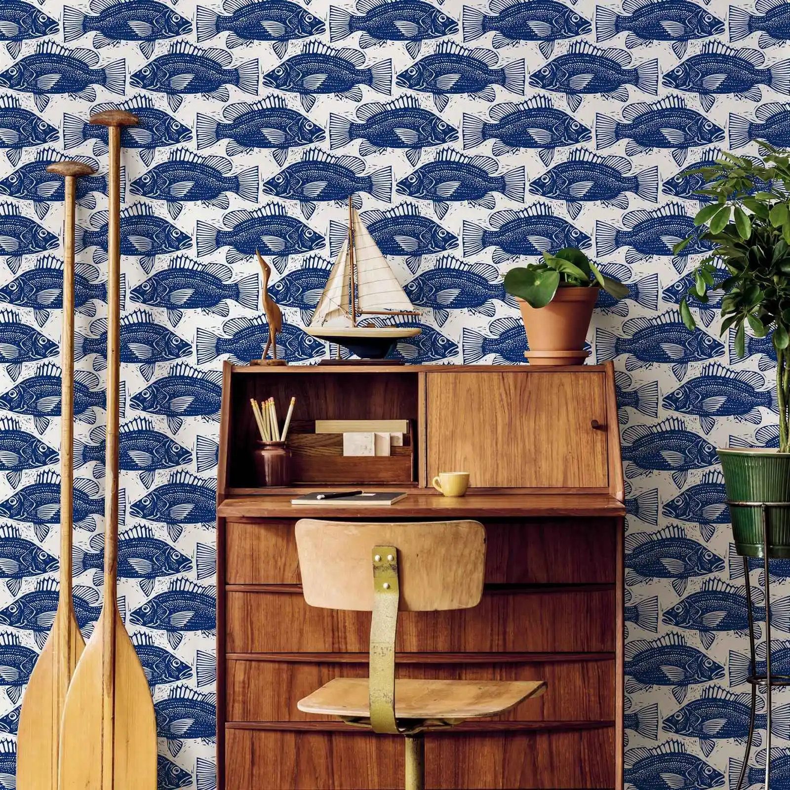 Abstract Line Peel and Stick Removable Wallpaper, Black and White Temporary Wallpaper For Room Decor, Self Adhesive Or Un-paste