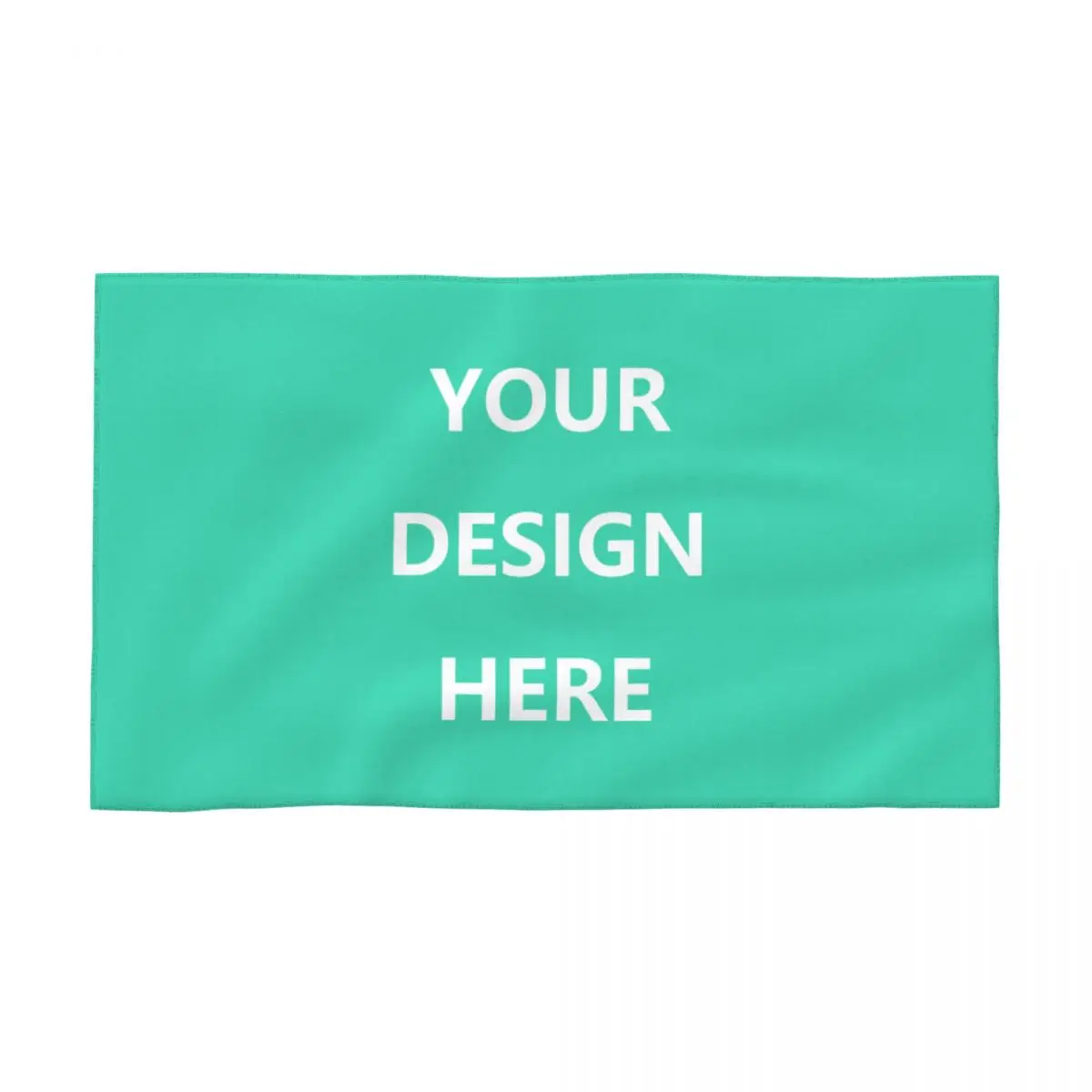 Custom Your Design Here Face Towel Customized Personalized Add Your Own Photo Text Logo Soft Linen Cotton Beach Towels