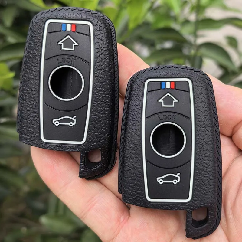 

Силиконовый чехол для автомобильного ключа-брелок для BMW E60 E61 E70 E81 E87 E90 E91 E92 X1 X5 X3 1 3 5 6 Series Z4 Защитная оболочка Аксессуары