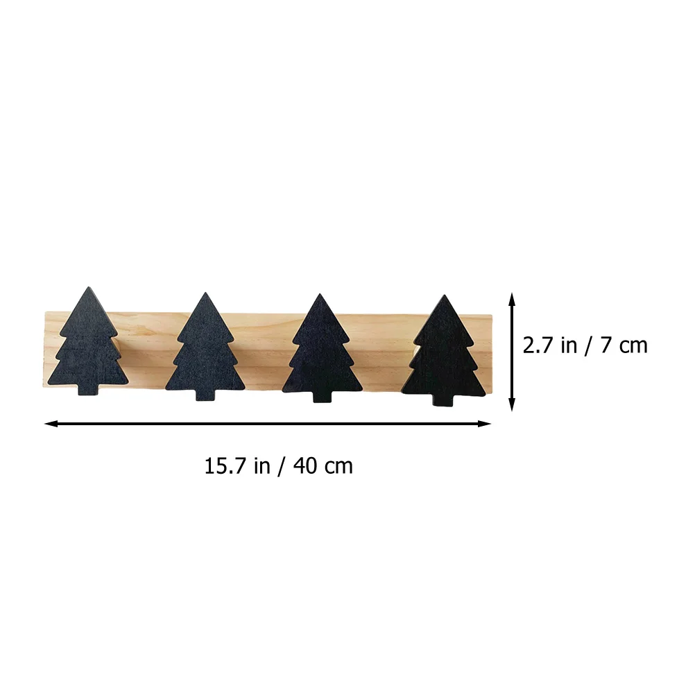 

Birthday Present Christmas Tree Hook Dad Hooks Coat for Hanging Wooden Wall Mounted