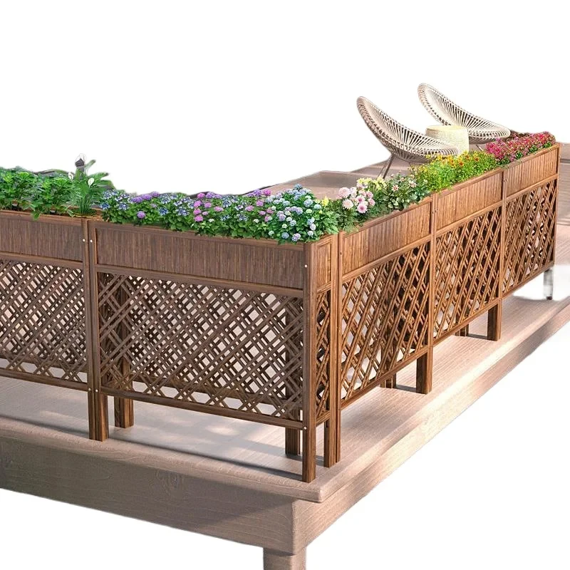 Fence ering prerive wood outdoor f stand decoration partition indoor