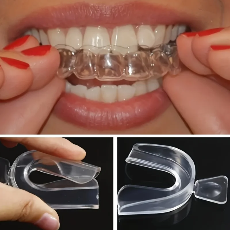 4pairs Unisex Teeth Aligners Silicone Invisible Dental Orthopedic Tray for Whitening Straightening Nighttime Use Teeth Care Tool