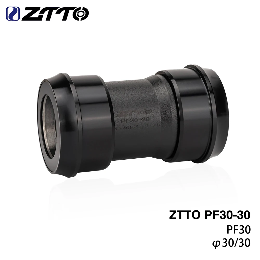 ZTTO Road Bike Bottom Bracket Axle PF30 30 Bicycle Press Fit 30mm Bicycle 68 73mm Crankset Chainset For MTB BB φ46mm Frame Shell