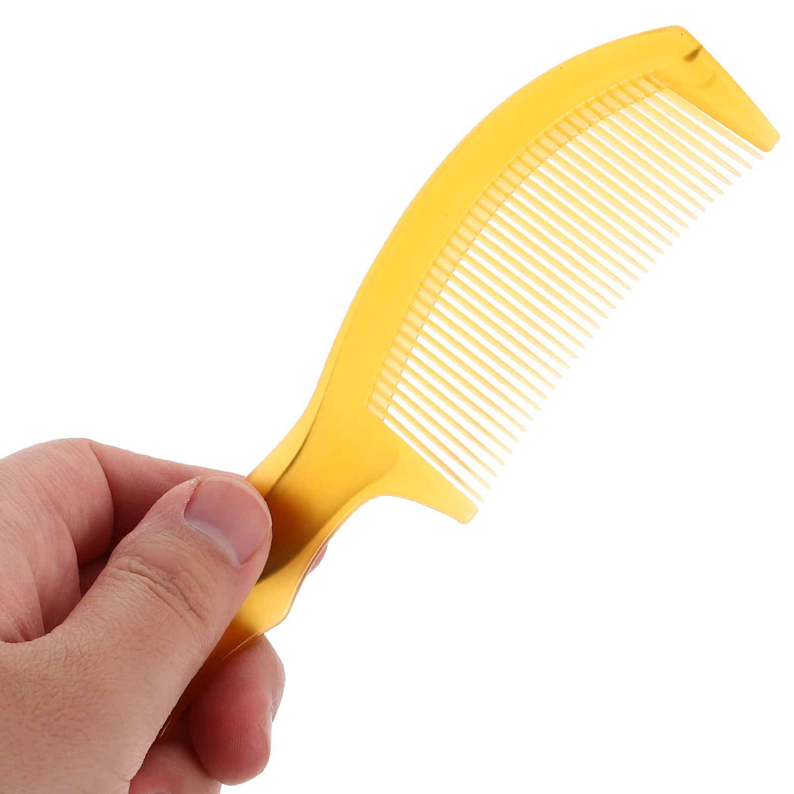 2Pcs Compact Handheld Mirror with Handle and Durable Comb Set for Quick Touch Ups Lightweight and Stylish Ideal for on The Go