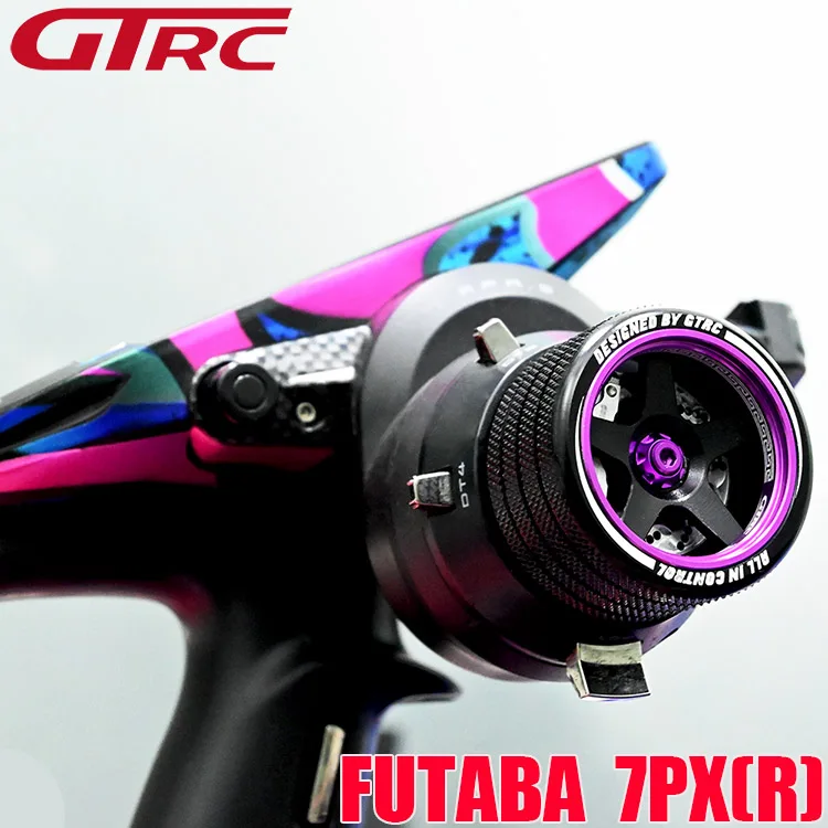 XQRC FlySky NB4/SANWA/FUTABA/WFLY X9 RC Remote Control Universal Metal Handwheel Steering Wheel