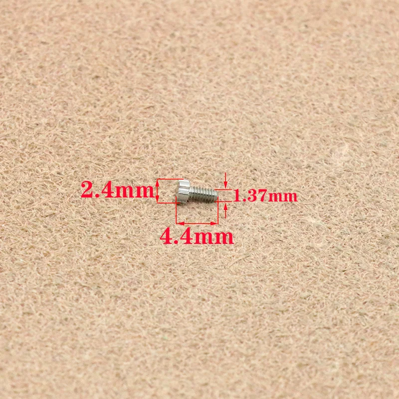 For Richard Miller Watch Accessories 5 Star Front Cover Panel Bifurcated Screw Parts Tool 4 PCS