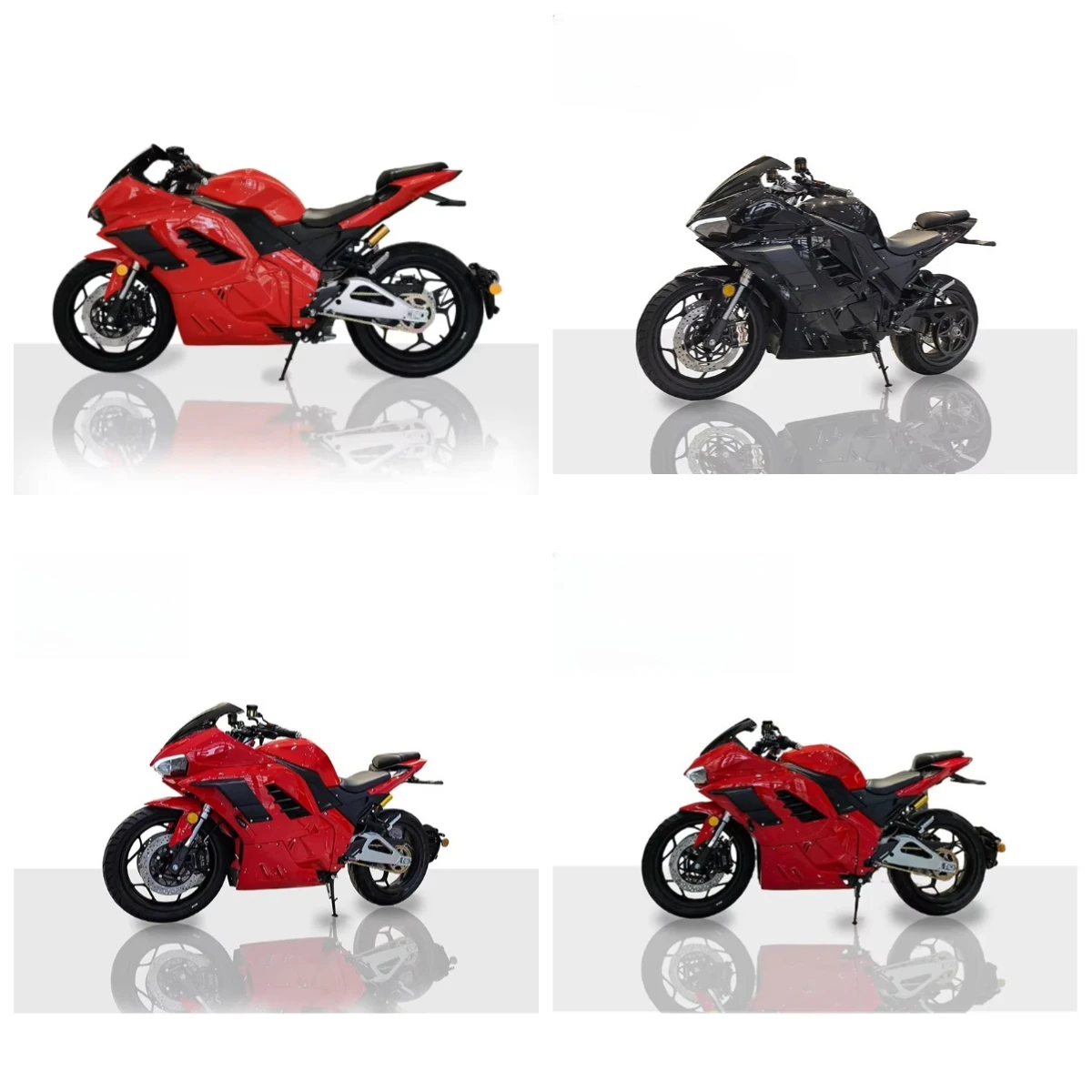 Luyuan Motorcycle Full Size 72v Racing 100-150km/h Speed Bike With Electric Hub Motor For Motorcycles