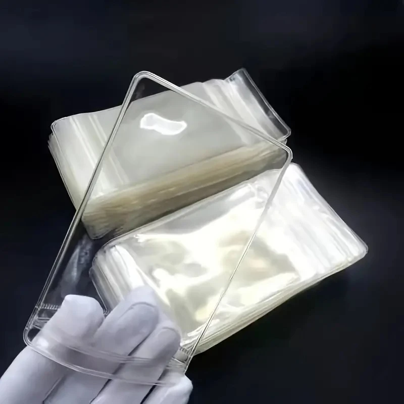 10/100pcs Thicken PVC Jewelry Package Bags PVC Anti-Oxidation Organizer Bag Display Packaging Storage Self Sealing Pouches