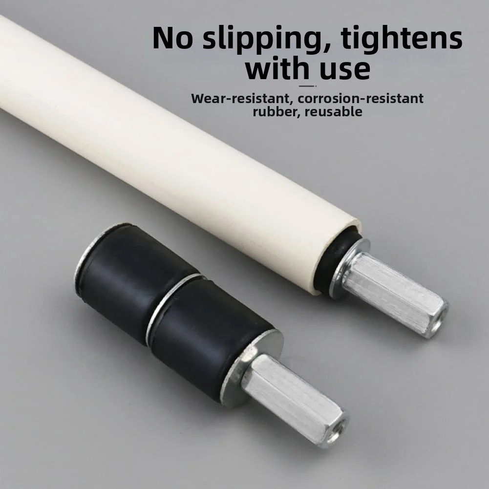 Stainless Steel Plumbing Leak Repair Tool with Adjustable Features for Use in Residential Commercial and Industrial Pipes
