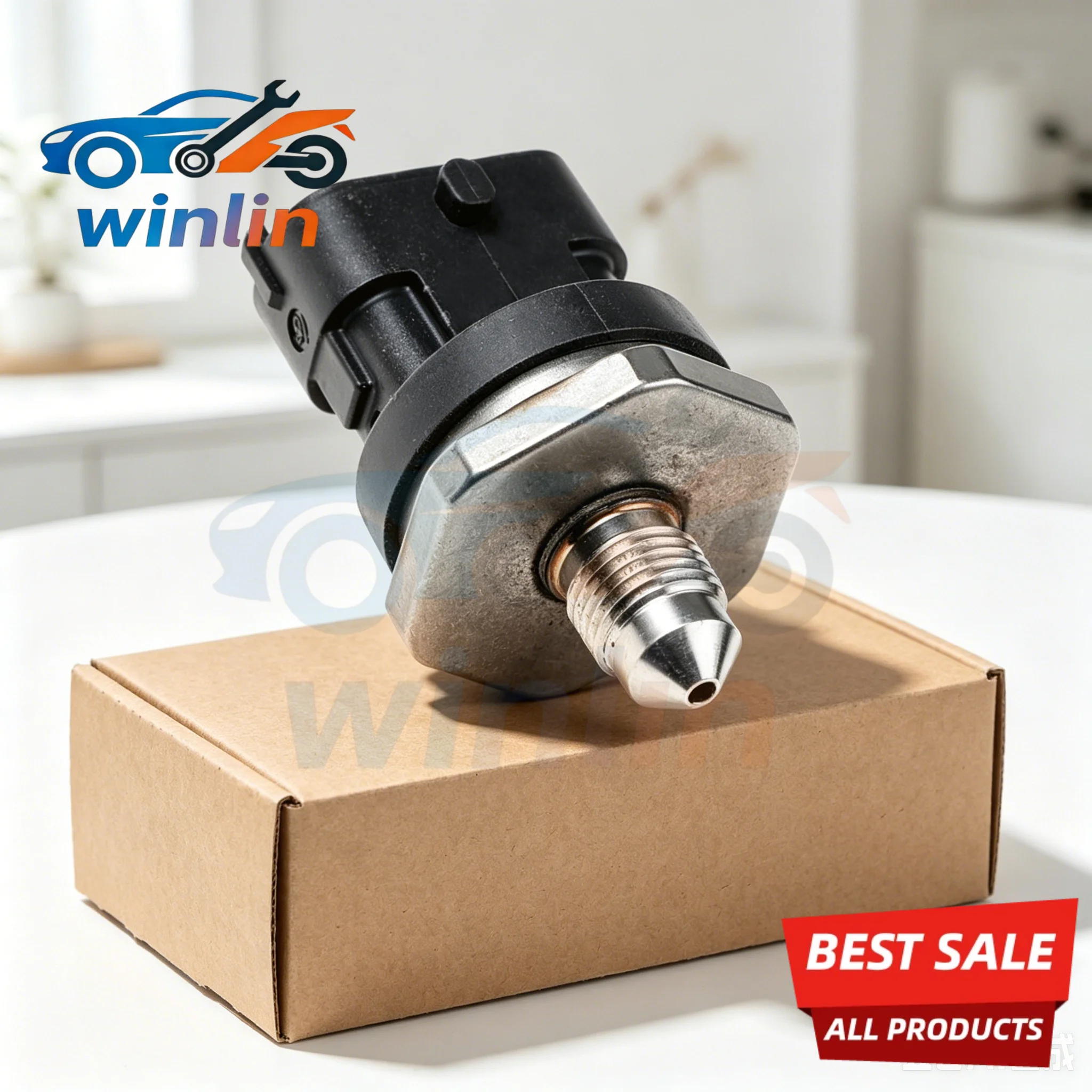 

12618108 Engine Fuel Rail Pressure Sensor for Chevrolet Traverse for Buick Enclave Regal Verano for GMC Acadia