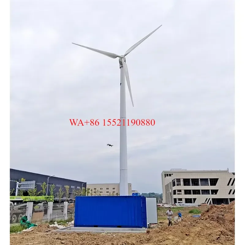 WMWMNU for 50kw 30kw 380v Industrial Wind Electricity Generator Horizontal Wind Turbine Generators