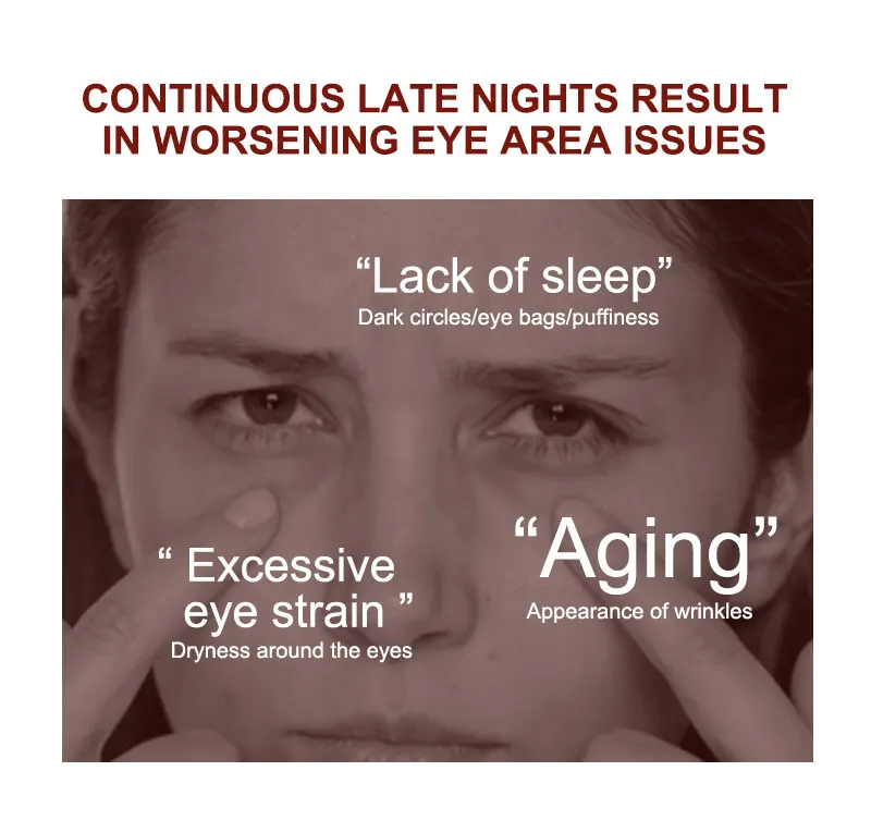AUQUEST Eye Bags Dark Circles Eye Cream Under Eye Skin Care Caffeine Brightening Peptide Firming Eye Care Beauty Cream Products