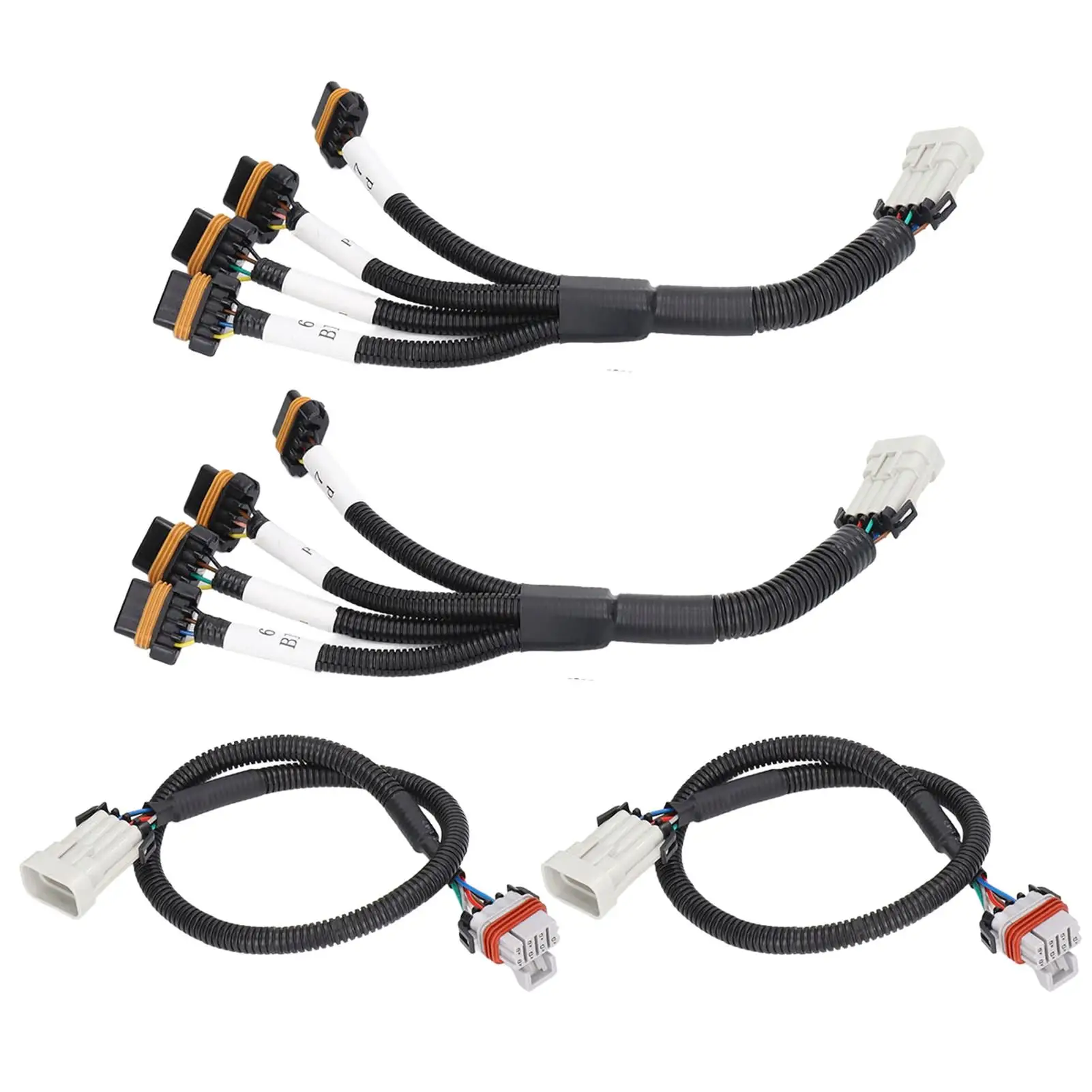 

For for ls1 LS6 LSX Ignition Coil Relocation Wire Harness Kit High Temp Resistant Antiwear ABS