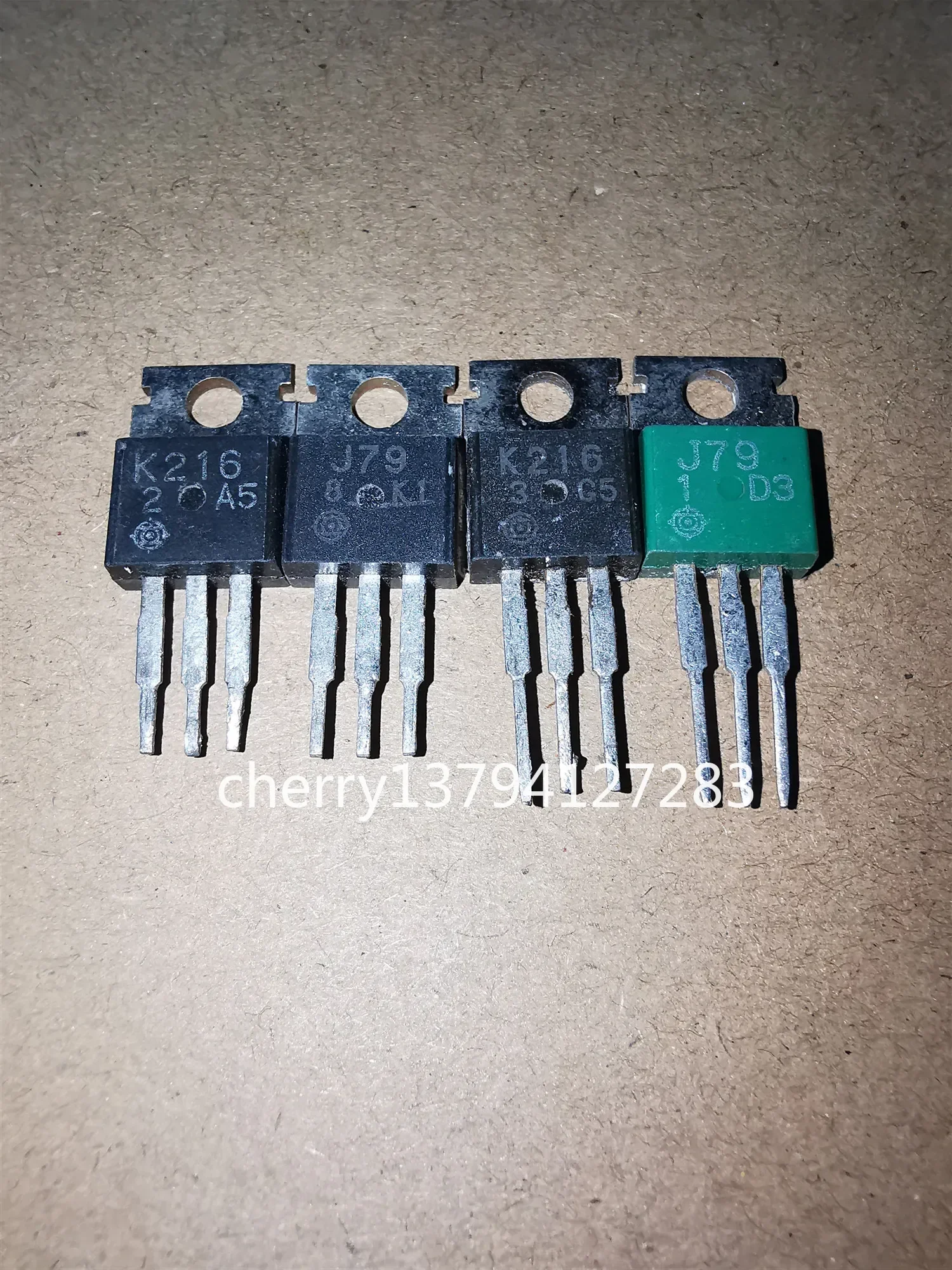 2 paar K216 J79 gebruikte testpas