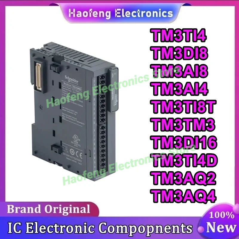 

TM3TI4 TM3DI8 TM3AI8 TM3AI4 TM3TI8T TM3TM3 TM3DI16 TM3TI4D TM3AQ2 TM3AQ4 module New Original in stock