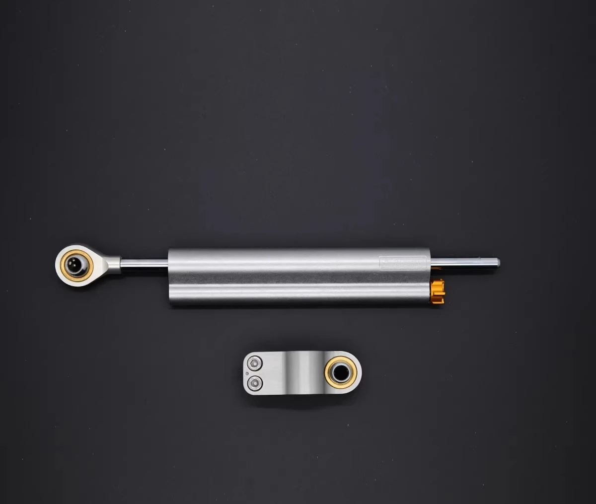 OHLINS Olins Titanium Ruler Imported Original Genuine Anti-death Rocking Motorcycle Titanium Ruler Steering Damper