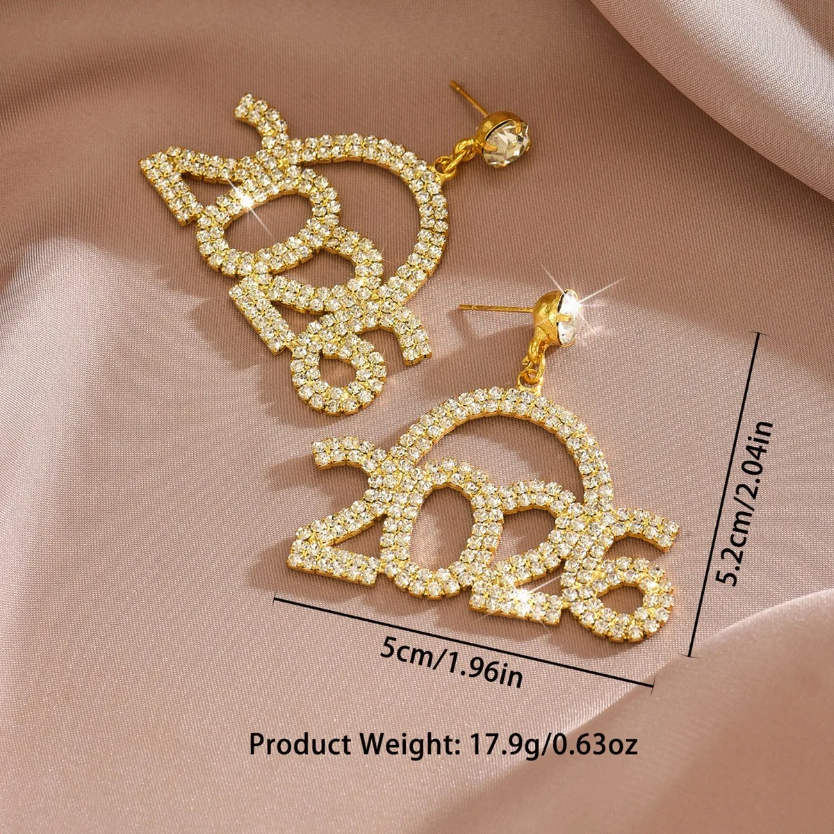 أقراط متدلية كريستالية خفيفة الوزن عدد سنة 2026 أقراط متدلية رائعة لهدايا عيد الميلاد وحفلات الزفاف #2