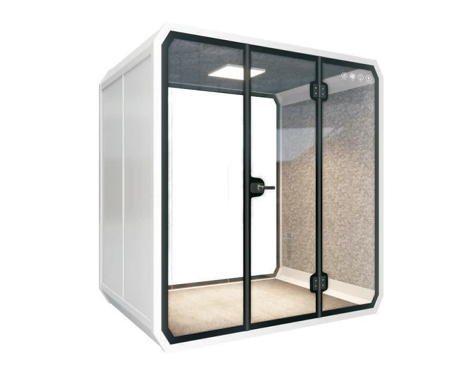 

Звукоизоляционная будкаОфисные стручки Звукоизоляционные стручки для встреч в помещении Звукоизоляционная офисная будка