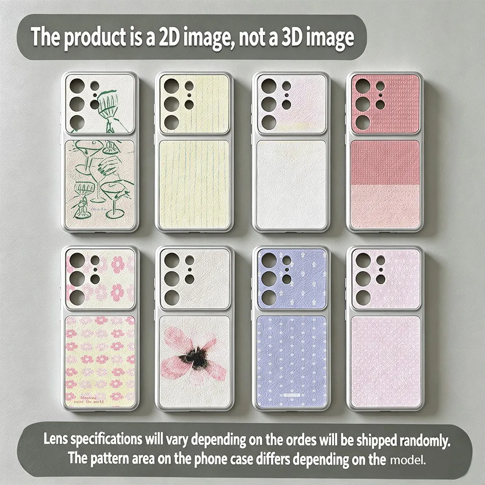 Simple Mixed Print Collection  Phone Case For Vivo V70 V60 V50 V40 V30 V29E V29 V27E Pro FE Lite 4G 5G Skin texture