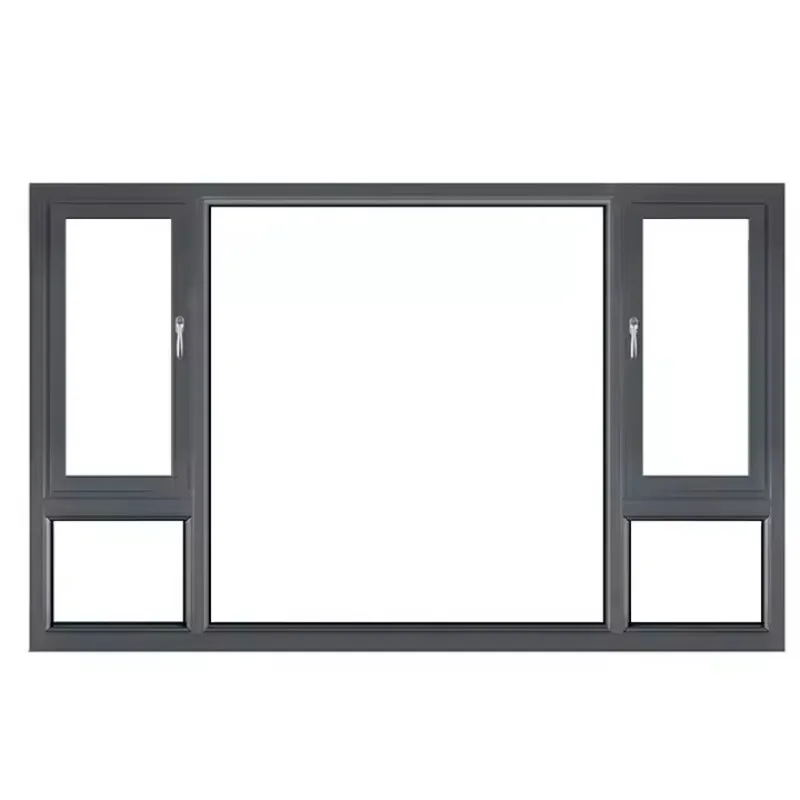 Customization Professional Design Customizable Double Glazed Window High Quality Aluminium Casement Windows for Apartment