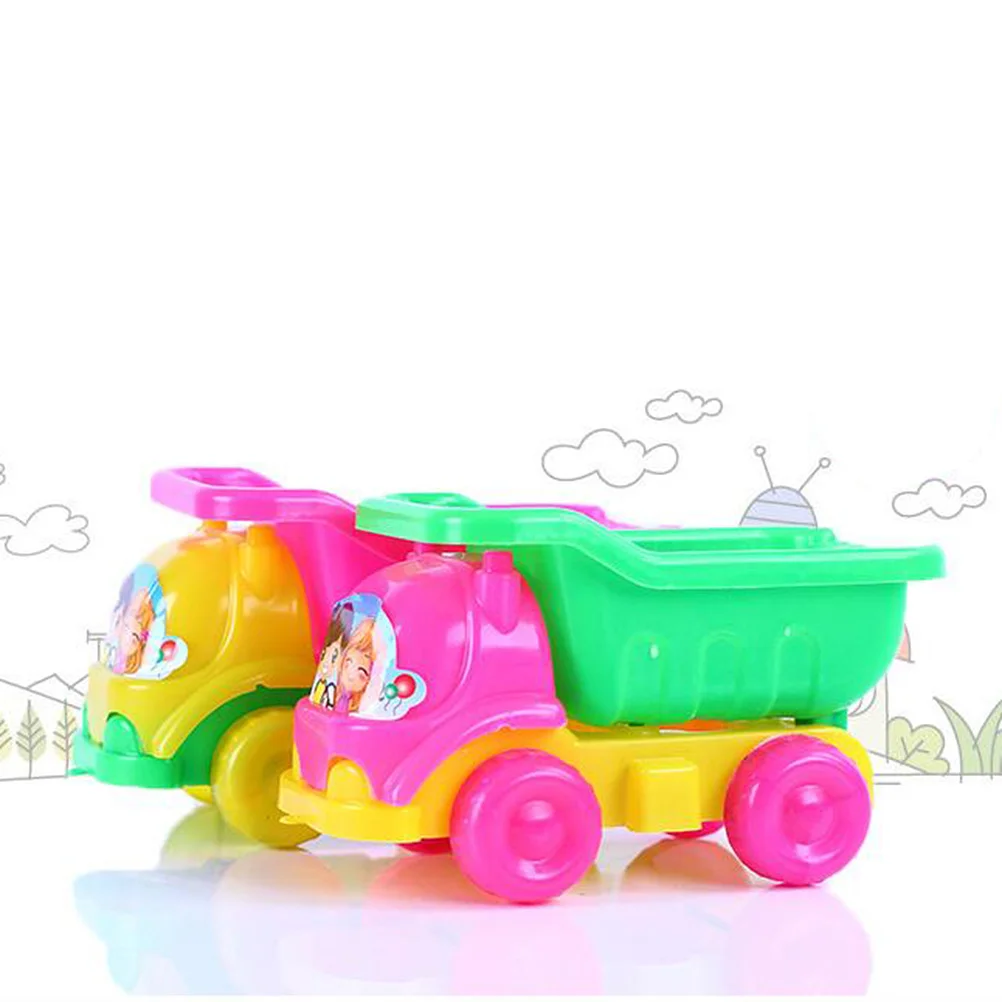 

Play Vehicles Beach Sand Car Childrens Toys Drop-resistant House Anti-fall for