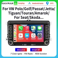 Auto Carplay Radio GPS para VW Volkswagen VW Golf GTI GTR Caddy nuevo escarabajo Sharan Amarok WiFi reproductor de coche