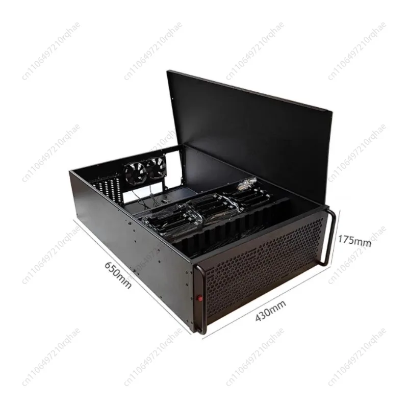 

Корпус шасси 4U с поддержкой 24 отсека для жесткого диска Серверное шасси 19-дюймовое крепление в стойку для хранения