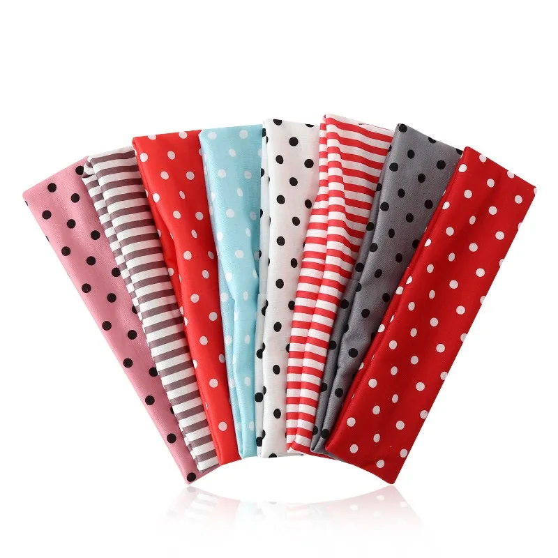 

1pc-fitness headband, bohemian elastic headscarf, yoga sweat-absorbing and non-slip headband.