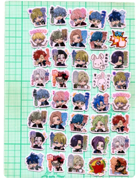 40pcs RIDE KAMENS  3cm diy cute STICKER
