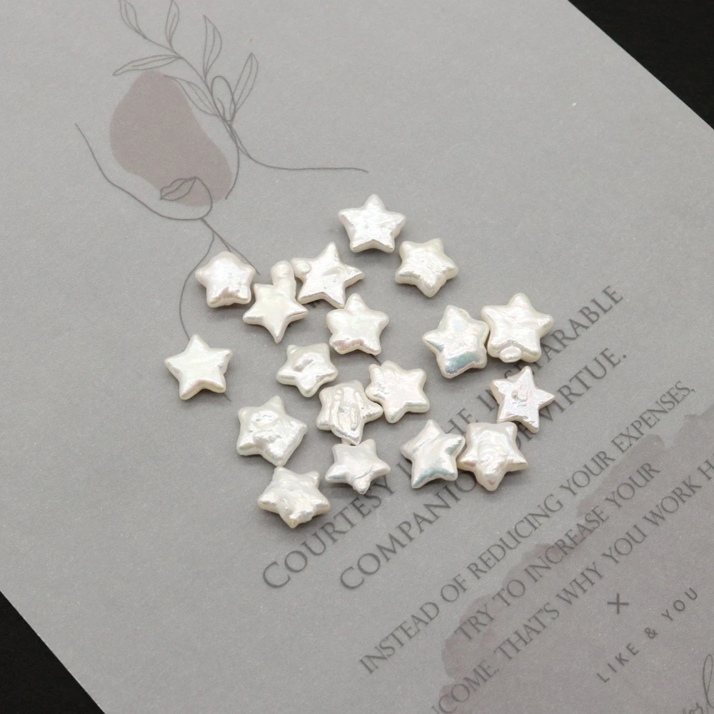Exquisite Natural Freshwater Pearl Baroque Style Star Shape Pearl Loose Beads for Jewelry Making DIY Earring Charms Accessories - Image 5