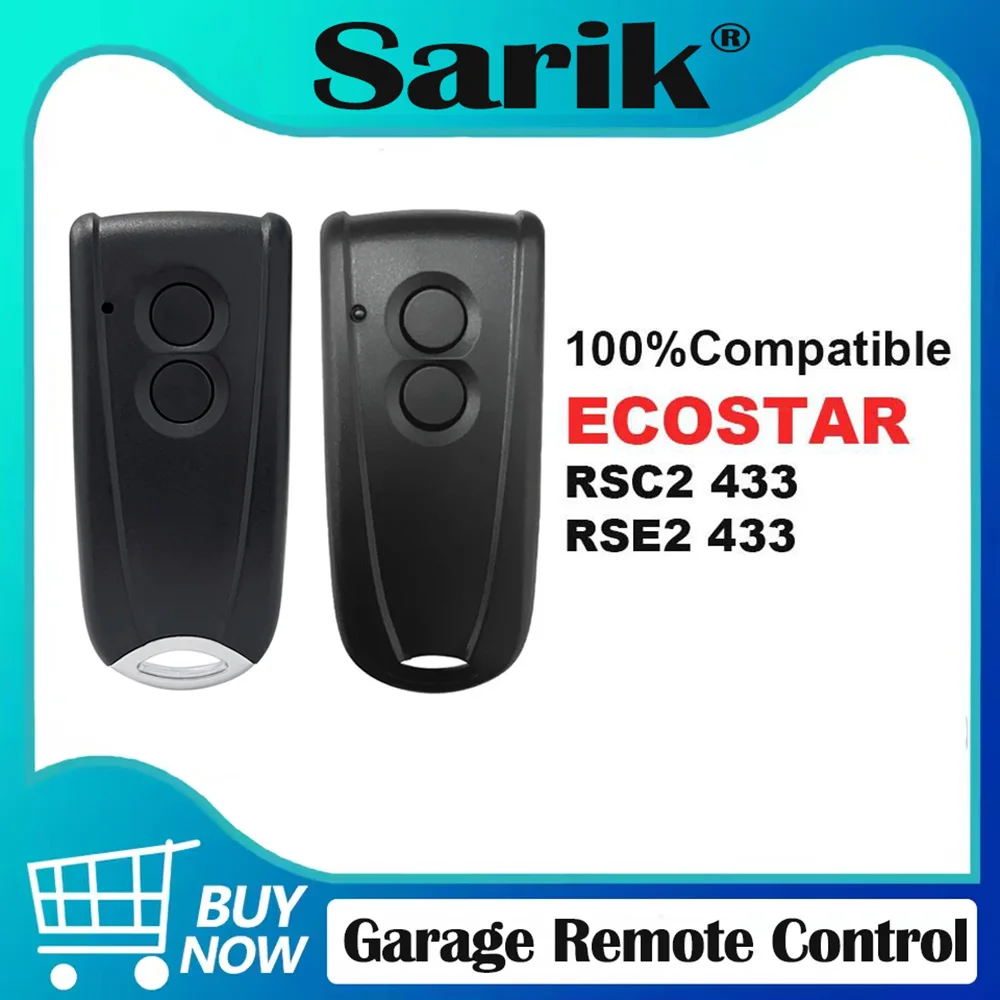 Garage Door Remote Control Hormann Ecostar For For Liftronic 500/700/800 Transmitter Portronic D2500/D5000/S400