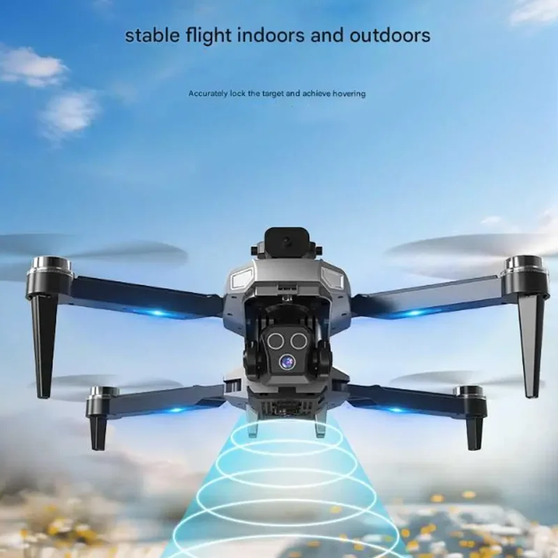 듀얼 WiFi FPV 카메라와 장애물 회피 기능을 갖춘 전문가용 HD 4K 드론, 항공 촬영 및 드론 카메라 생일 선물용
