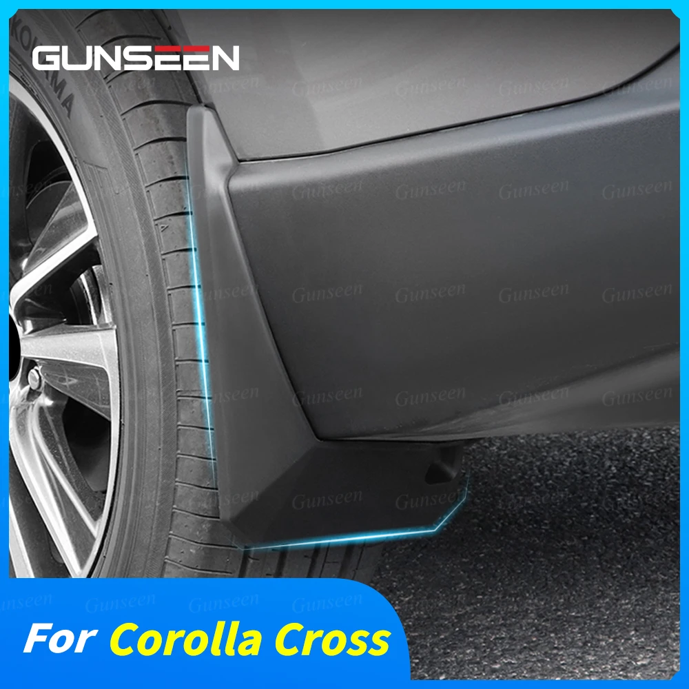 

For Toyota Corolla Cross Mudguards 2020 2021 2022 Car Accessories Protector Front Rear Mud Flap Scuff Plate Guard Splash Styling