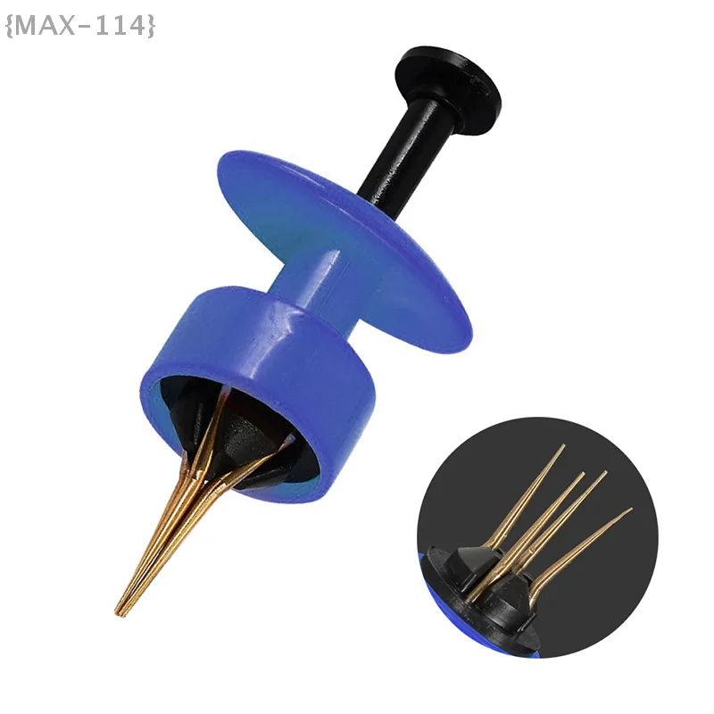 {MAX-114} 1개 전문가용 휴대용 경량 낚시 미끼 클립 - 지렁이 및 혈웅 미끼에 이상적