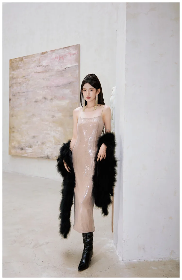 Elegant Furry Real Ostrich Feather Shawl for Women Oversized Fluffy Tassel Wraps Matching with Dresses for Parties And Weddings