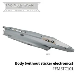 Fms 64mm Rafale Aircraft Accessories Aircraft Model Parts Main Wing Motor Electric Adjustable Sticker Cover