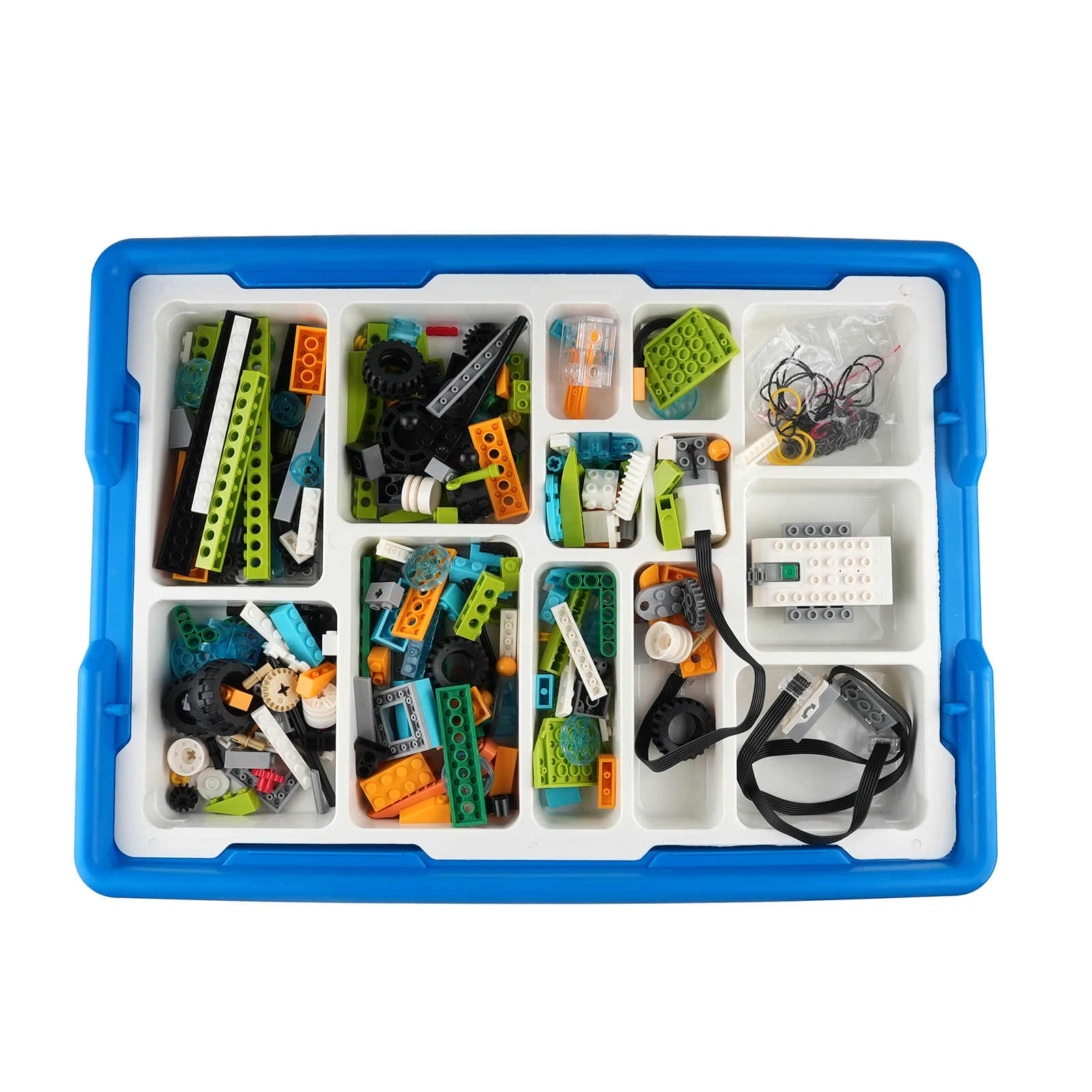 

280Pcs Robotics Building Blocks Set - STEM Educational Construction with Organizer Box & Manual & 109 pieces accessory pack