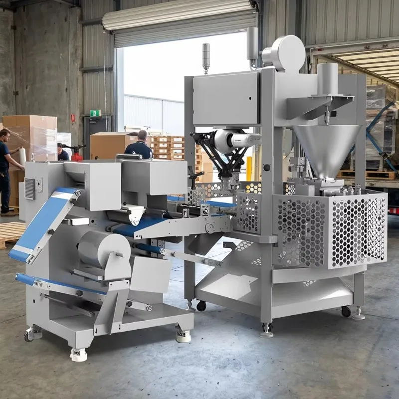 Customized Dumpling Machine Fully Automatic Servo Motor Professional Super High Speed 120 Per/Min Easy To Operate