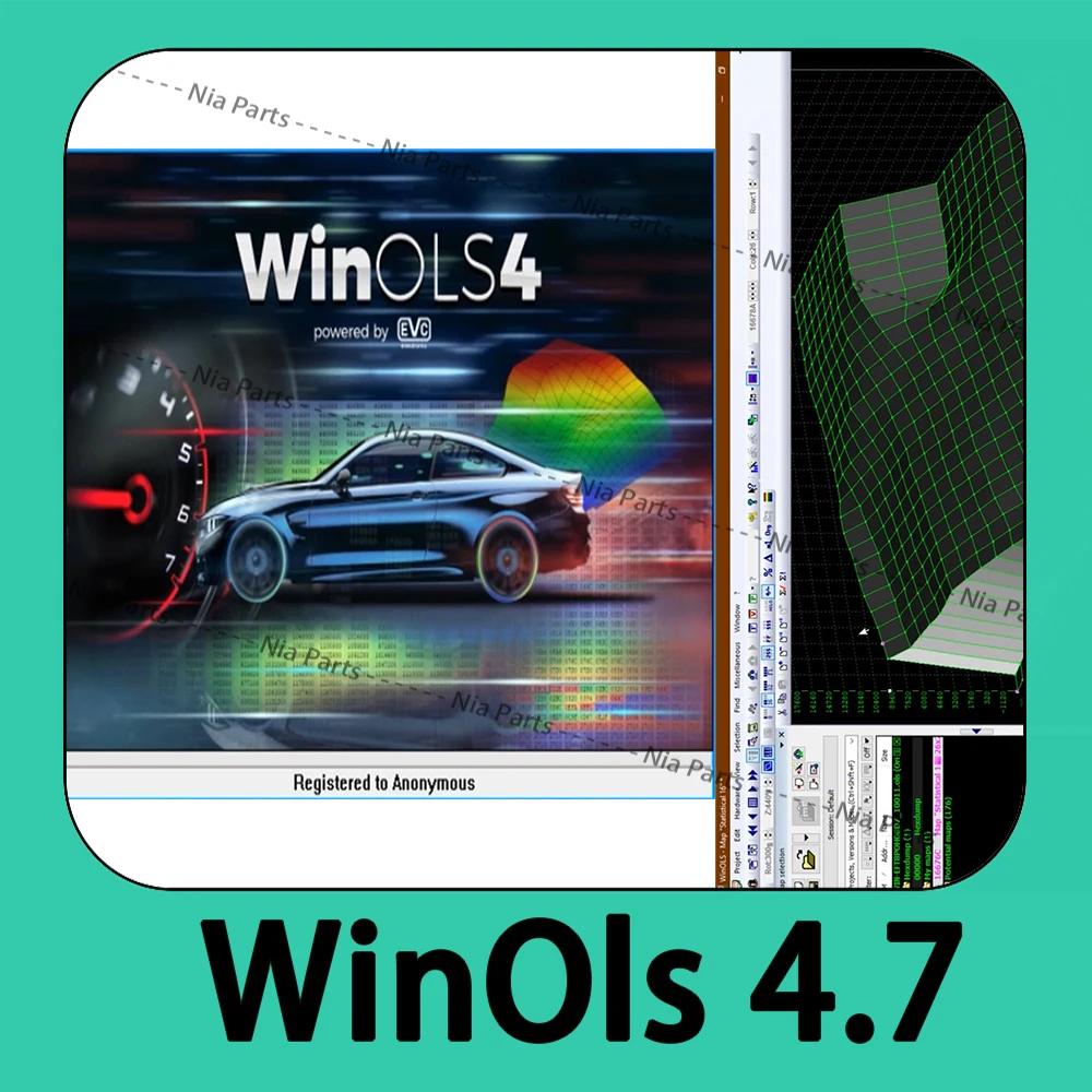 Car software Winols 4.7 diagnostic pour voiture Automobiles and car parts WINOLS Repair equipment Vehicle Maintenance data base