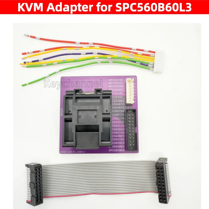 

1pcs KVM Adapter SPC560B60L3 Writing Adaptor KVM PFA K8D2 JPLA J9C3 M9R3 CPU Replace Writing for K518 Key Tool Plus IM508 IM608