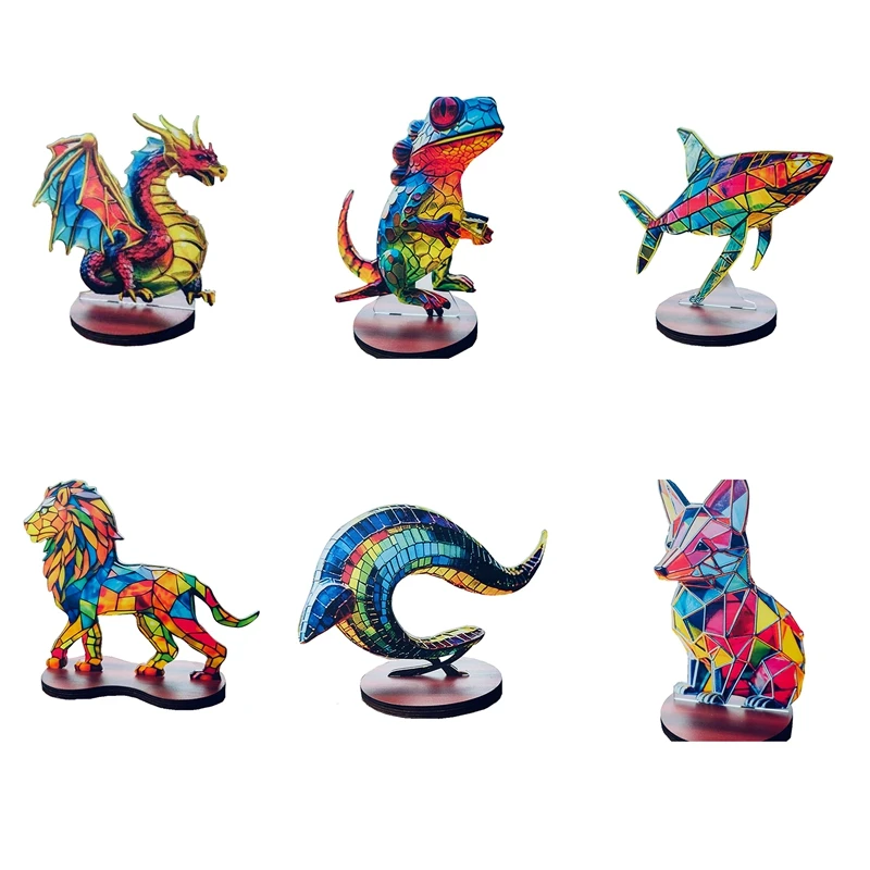 

Desktop Ornament Double Sided Multicolor Style Home Decoration
