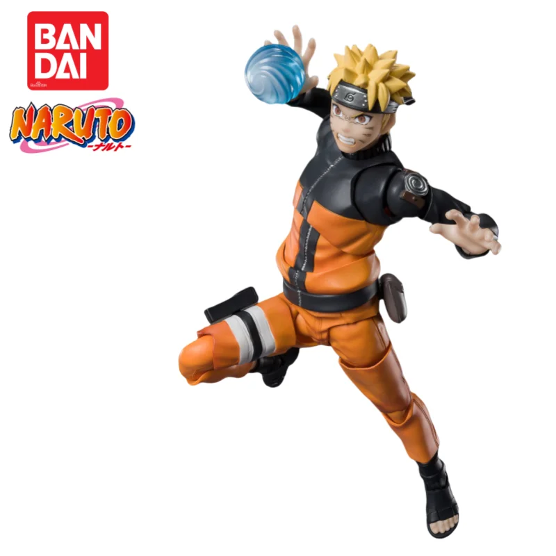 100%genuine In Stock Original Bandai Banpresto Naruto S H Figuarts Figurine Uzumaki Naruto Anime Merchandise Action Figure Model