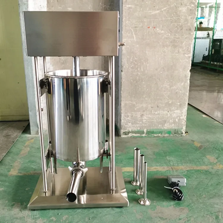 HORUS Automatic stainless steel sausage making machine 20l kitchener sausage filler electric meat stuffer